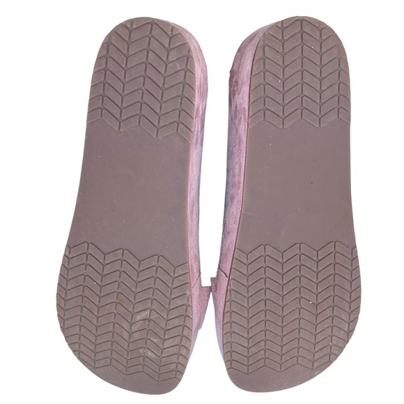 Naked Feet “Renzi” Women’s Blush Suede Wedge Comfort Sandals 9M - Picture 10 of 12